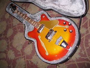 Vintage 1966-67 Fender Coronado II 6 string 2 tone sunburst