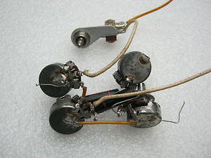 1961 GIBSON SG STANDARD USA WIRING HARNESS / POTS