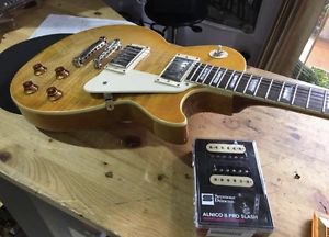 Les Paul Standard  AAA Top con Seymour Duncan Alnico II Pro Slash APH-2
