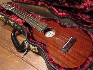 R&Bell EU-1 ukulele Electric Ukulele Soprano Weisenborn Shape with Piezo Pickup