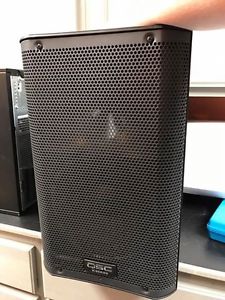 2x QSC K8 2 Way 1000w Powered Speakers K Series 8" Active Loudspeakers