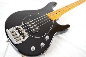 MUSICMAN Classic Sterling Black 2010 Used Electric Bass Guitar Free Shipping