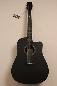Martin Gitarre DCPA5 black + Fishman + Cut Tonabnehmer mit Kratzer ! UVP: 1120 €