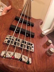 2005 Warwick Corvette Standard 4 String Bass Made In Germany Bubinga Wenge