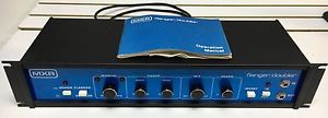 1970s MXR Vintage FLANGER DOUBLER Model 126 BLUE FACE Rack Effect +Man ORIGINAL