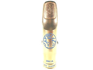 Theo Wanne GAIA 9 Tenor Saxophone Mouthpiece in 24K Finish DEMO MODEL