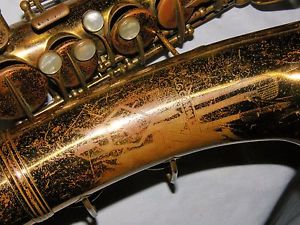 1937 Conn 6m VIII Alto Sax/Saxophone, Naked Lady, Plays Great!