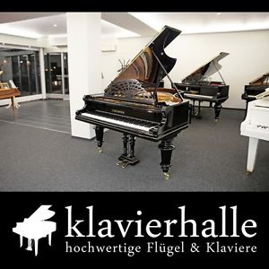 C.Bechstein Flügel, Modell V / B, 203cm, schwarz poliert ★ komplett restauriert
