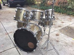 1979 Corder (Fibes) Custom Ordered 5-Piece Brushed Brass Kit