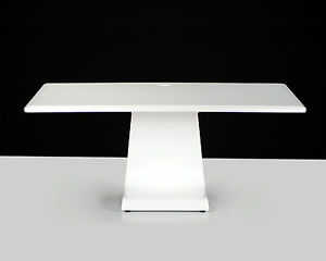 Zaor iDesk Plain | Workstation Desk | White Gloss