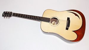 Bedell TBA-24-G Left Hand Custom Finish Acoustic Electric Guitar