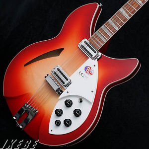 Rickenbacker Model 360 / 12C63 (Fireglo) New w/ Hard case