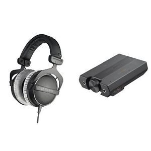 Beyerdynamic DT 770 Pro 80 Studio Headphones Bundle with Creative Sound Blaster