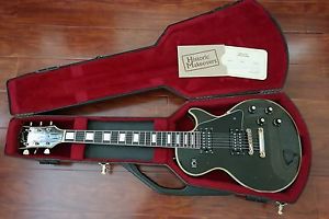 Early 1970s Gibson Les Paul Custom redone Historic Makeovers Black Beauty Aged