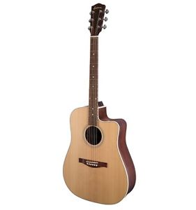 Eastman AC220CE naturel satiné - Guitare électro acoustique (+ Etui)