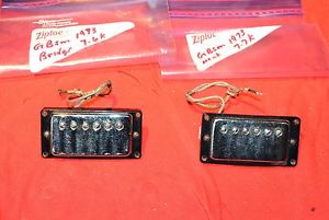GIBSON PATENT DECAL  HUMBUCKING PICKUPS 1973 MATCHED SET LES PAUL SG STD ES-335