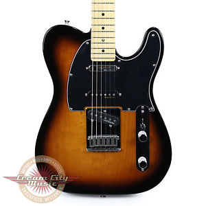 Brand New Fender Deluxe Nashville Telecaster Tele 2 Color Sunburst Demo
