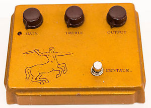 Klon Centaur Professional Overdrive Gold Guitar FX Effect Pedal / Stompbox #2398