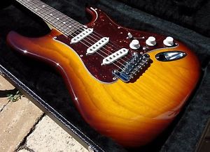 G&L USA S500 OST Old School Tobacco Sunburst Electric Guitar W/G&G Case MFD PU's
