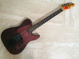 LUTHIER MADE TELECASTER TYPE GUITAR – HIPSHOT MULTI TUNE TREM