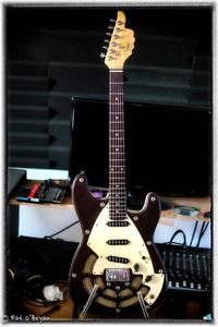 Lindert Strat - Unusual, Rare, Collectible, Solid Body Electric Guitar