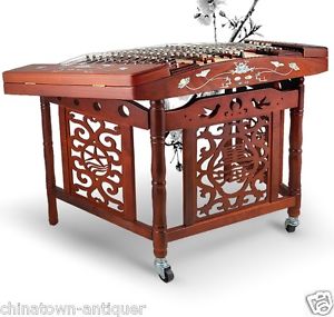 Professional & Beginner Red Aged rosewood 402 Dulcimer YangQin ReliefDragon#4013