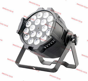 4X 18PCS*18W (RGBWA UV 6-in-1) LED Par Light  Stage Lighting Party Disco
