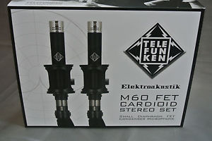 Telefunken M60 small capsule fet condenser microphone | cardioid | (stereo set)