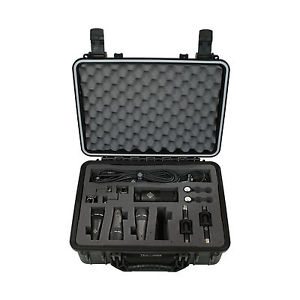 Telefunken DC6 drum mic package w/ H20 tight case: M82,M80/M81-SH,M60 ovrhd pair