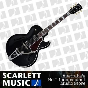Gibson ES-175 Ebony w' Bigsby Hollowbody Electric Guitar *BRAND NEW*
