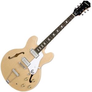 Epiphone Casino Electric Guitar, Natural finish, with Hardshell case