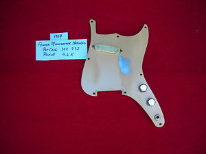 Fender Musicmaster Vintage 1957 Anodized Pickguard Loaded Harness All Original P