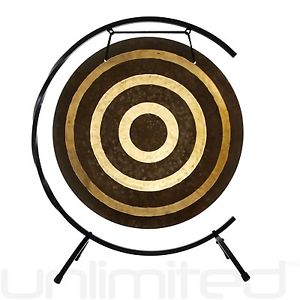 26" Solar Flare Gong on Paiste Floor Gong Stand with Mallet