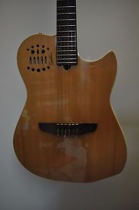 Godin Multiac Nylon SA Electric Guitar Natural - Synth READY !!!