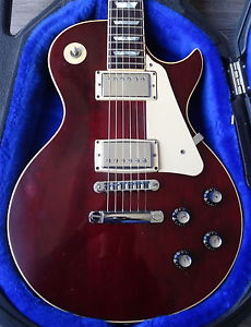 1980 Gibson Les Paul Standard Winered with Original Case 4kg Nice Weight