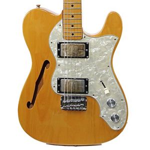 VINTAGE 1974 IBANEZ MODEL 2384 THINLINE TELLY TELE SEMI HOLLOW NATURAL FINISH