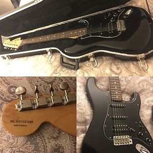 fender Fat stratocaster Black Year 2000 Made In Mexico