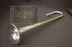 Genuine Bach Stradivarius Bb Trumpet Bell 72, Silver Plated Brass NEW!