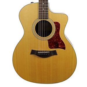 2008 TAYLOR 214CE ACOUSTIC ELECTRIC GUITAR NATURAL FINISH MADE IN USA