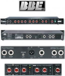 BBE BMAX-T Groove Tube Bass Guitar Preamp with Full-Featured Sonic Maximizer