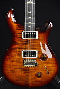 PRS Custom 22 Black Gold Wrap 10 Top - Katalox Neck