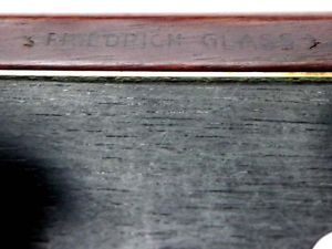 Fine old (mid XX cent.) Pernambuco bow in excellent condition stamped