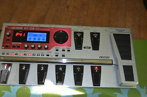 Boss GT10B Gt-10 Effects pedal processor synth bass distortion Fx loop Eq reverb