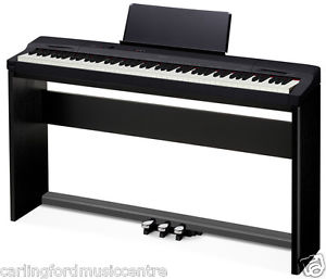 Casio PX-160BK PRIVIA Pack Stool stand Digital Piano with Bag @ CarlingfordMUSIC