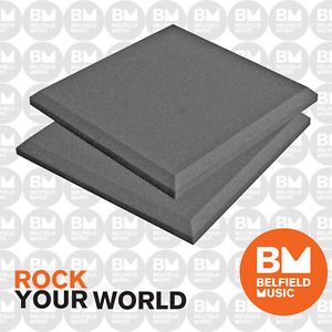 Auralex 2'' SonoFlat 2' x 2' Panels - Charcoal x 16  - Belfield Music