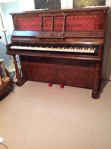 UPRIGHT PIANO - J. J. HOPKINSON - 157 years old, major parts re-built/restored.