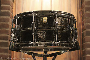 Ludwig Hammered Black Beauty 6.5x14 LB417K Snare Drum - B-Stock!