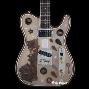 Walla Walla Guitar Company Maverick T-Top Poly “Silver Stagecoach West” Tele