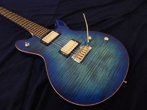 T's Guitars: Electric Guitar Vena22 VG300 Fiame Trens Blue Burst USED