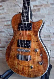 Hagstrom Ultra Swede Custom Limitierte Edition Spalted Maple Mega Rar E Gitarre